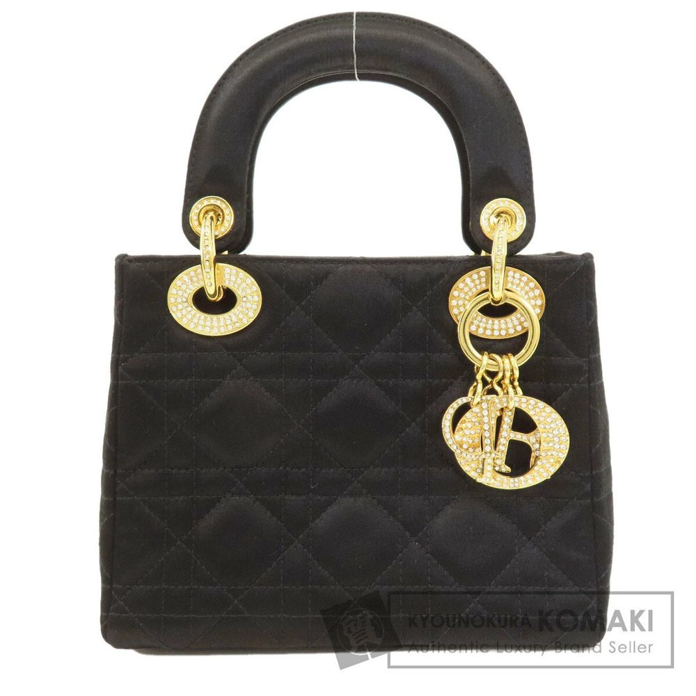 Christian Dior Lady Handbag Satin